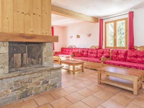 Chalet Brequin - Wohnraum