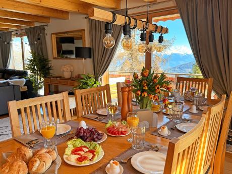 Chalet Marguerite - Essbereich