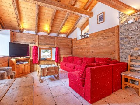 Chalet Honoré - Wohnraum