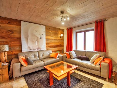 Chalet Grand Massif - Wohnraum