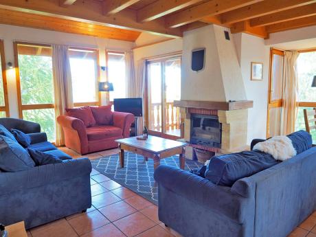 Chalet de Bellecôte Belle Maison - Wohnraum