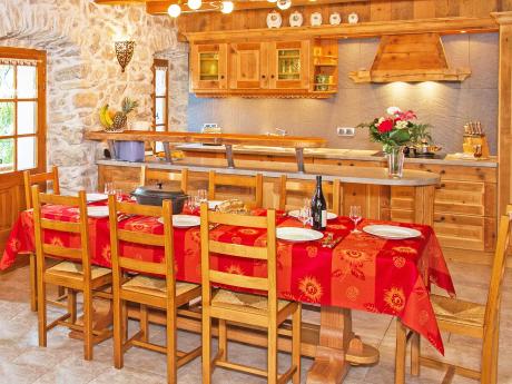 Chalet Petit Châtel - Essbereich