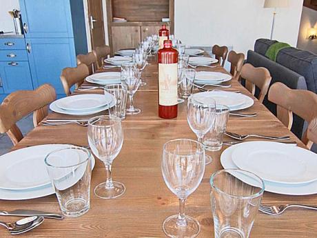 Chalet de Bellecôte Wittenburg - Essbereich