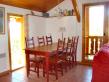 Chalet de Vallandry Chamois - coin repas