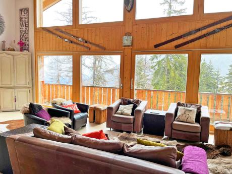 Chalet Chaud - Wohnraum