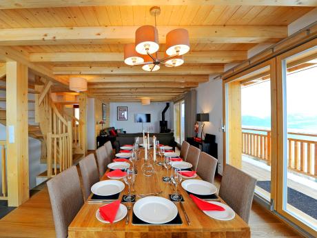 Chalet Brock - Essbereich