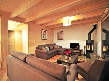 Chalet Brock - Wohnraum