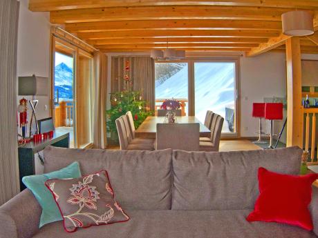 Chalet Brock - Wohnraum