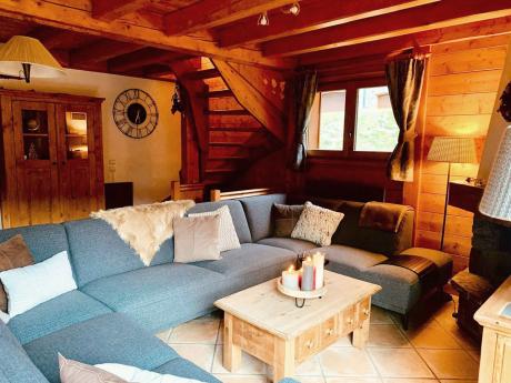 Hameau des Marmottes P14 superior - Wohnraum