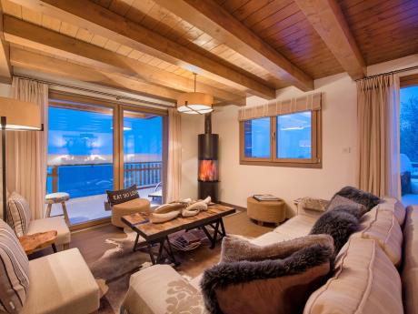 Chalet Descente des Masses - Wohnraum