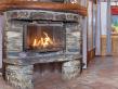 Chalet Villaroger - fireplace