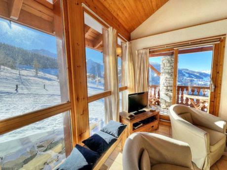 Chalet de Bellecôte Le Morey - Wohnraum