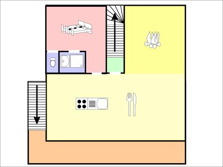 Chalet Bettaix CDR01 - Grundriss - Etage 2