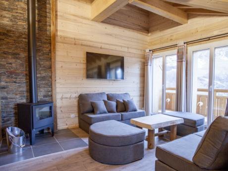 Chalet Emma - Wohnraum