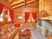 Chalet Melusine - living room