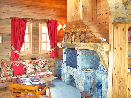 Chalet Melusine - Wohnraum