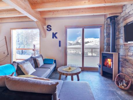 Chalet Ski Dream - Wohnraum