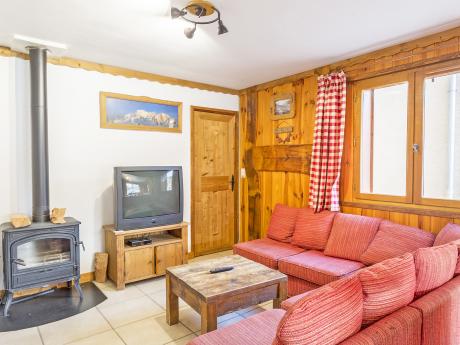 Chalet Violettes - Wohnraum