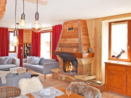 Chalet Louise - Kaminecke