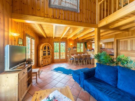 Chalet Albert - Wohnraum