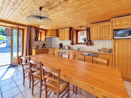 Chalet Siana - Küche   Essbereich