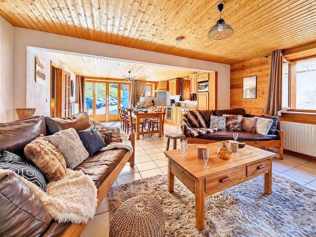 Chalet Siana - Wohnraum
