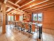 Chalet Châblais - dining area