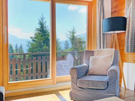 Chalet Altitude 1900 - Wohnraum