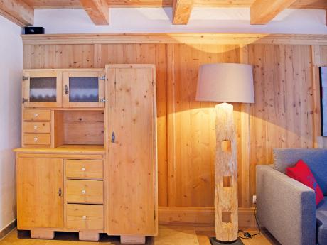 Panorama Hütte Saalbach - Wohnraum