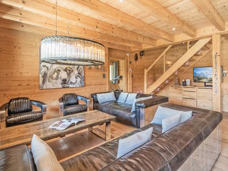Chalet Marius - Wohnraum