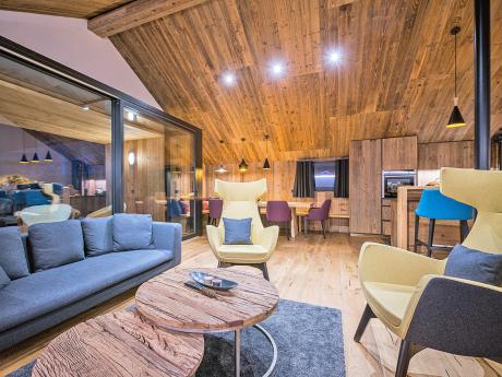 Mountain Chalet Vinschgau  - Wohnraum