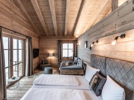 Lech-Chalet Kuschel - Schlafbereich