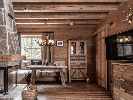 Lech-Chalet Berg - Essbereich