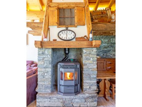 Chalet Perle des Neiges - Kamin
