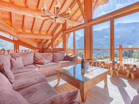 Chalet Perle des Neiges - Wohnraum