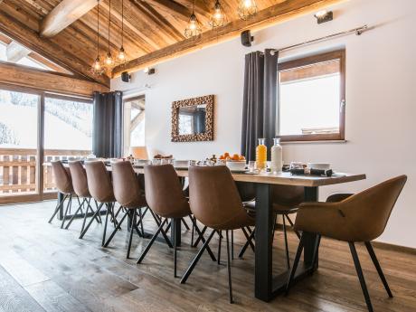 Ski Chalet Les Gets - Essbereich