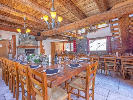 Chalet Père Gaspard - Essbereich