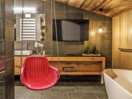 Summit-Lodge Sölden - Badezimmer