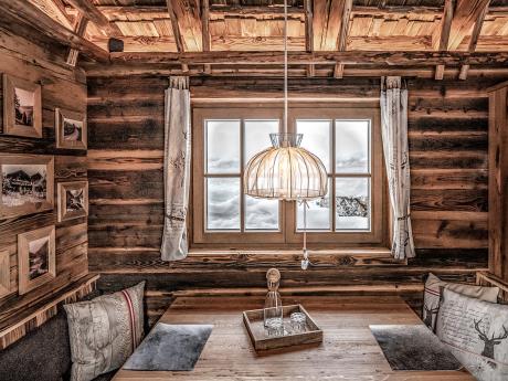 Lech-Chalet Liebe - Essbereich