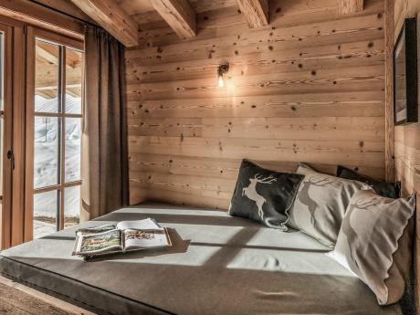 Lech-Chalet Hund - Wohnraum