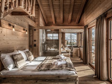 Lech-Chalet Hund - Wohnraum