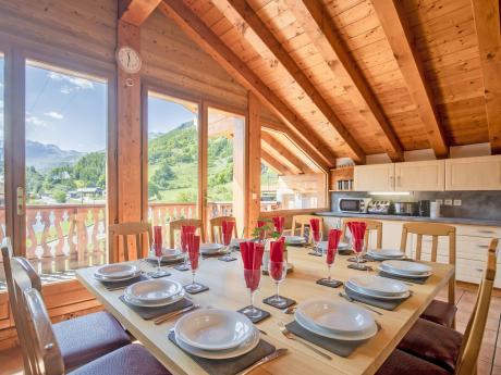 Chalet Bettaix Jasmine - Essbereich