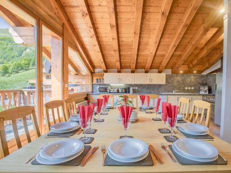 Chalet Bettaix Irène - Essbereich