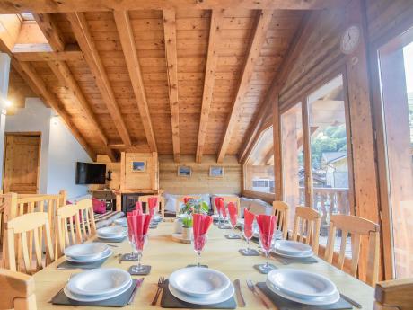 Chalet Bettaix Irène - Essbereich