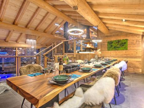 Chalet Diamant du Paradis - Essbereich