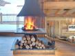 Chalet Diamant du Paradis - cheminée