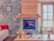 Chalet Aspen - fireplace