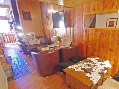 Chalet Pré Saint-Jacques - Wohnraum