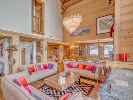 Chalet Zanskar - Wohnraum