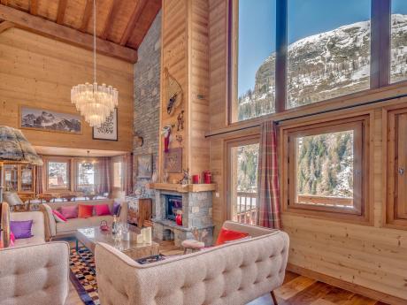 Chalet Zanskar - Wohnraum